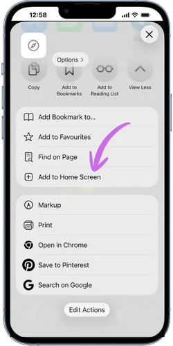 Aviamasters Add to home screen